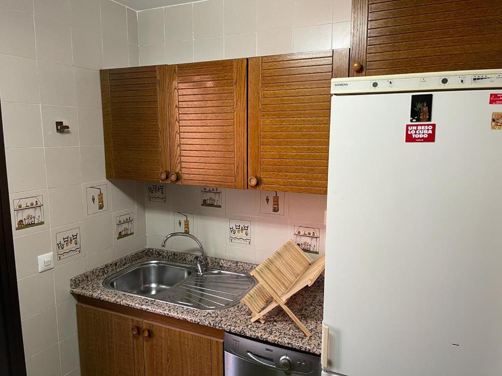 Apartamento Primera Linea Playa. フエンヒロラ エクステリア 写真